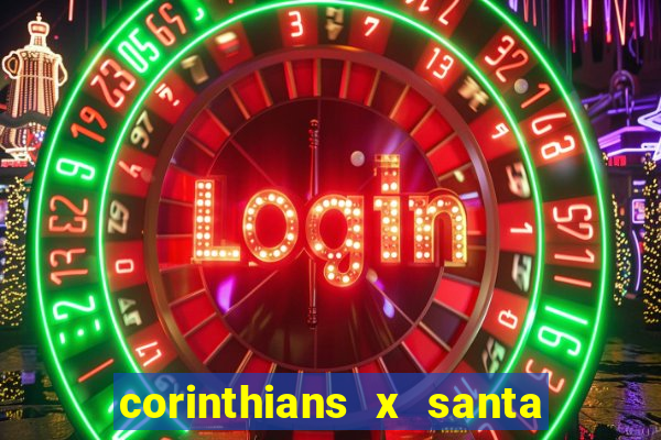 corinthians x santa cruz ao vivo hd